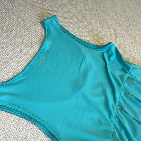 Columbia Omni Shade Sun Protection Teal Dress. Size Medium. - Picture 9 of 11